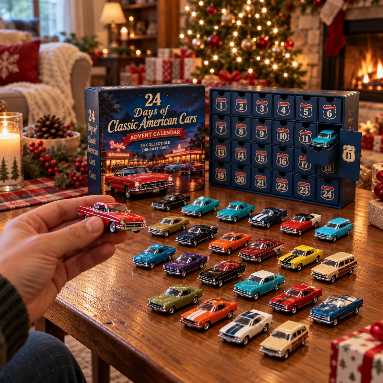 A tiny car in every drawer