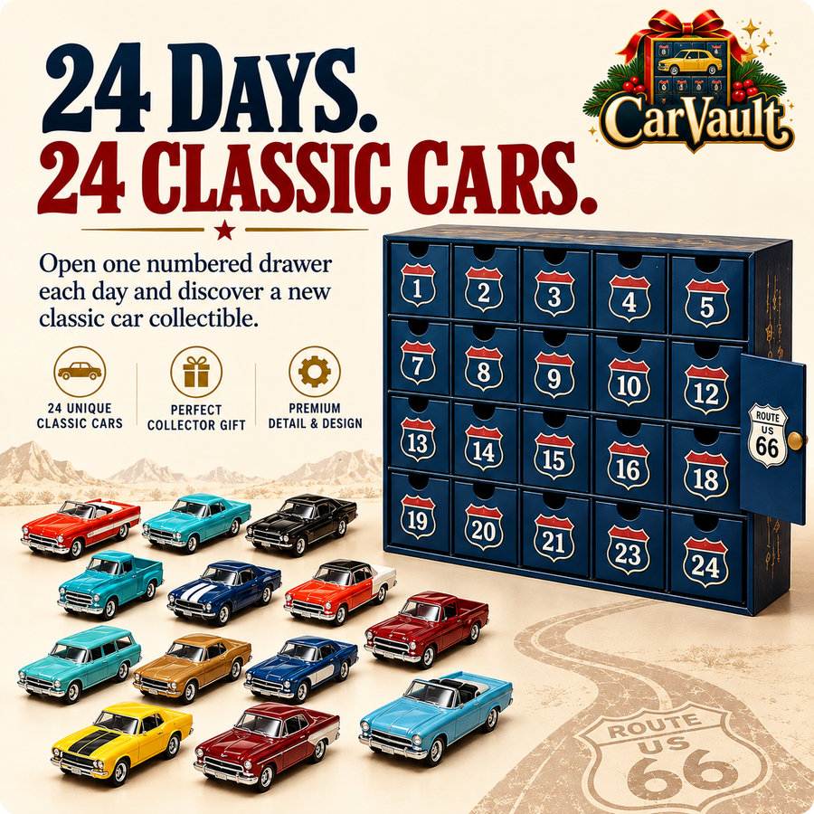 CarVault™ Classic American Cars Advent Calendar
